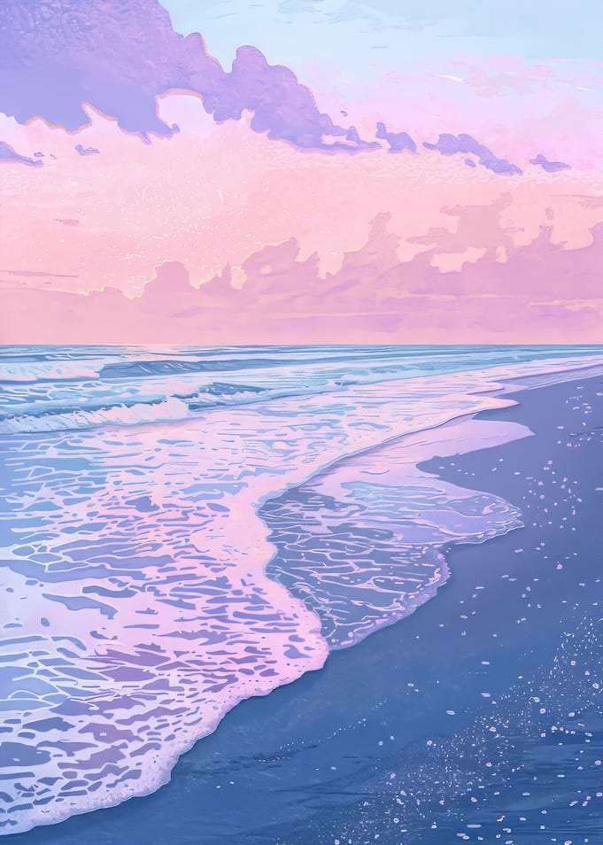 Beach Japan Painting