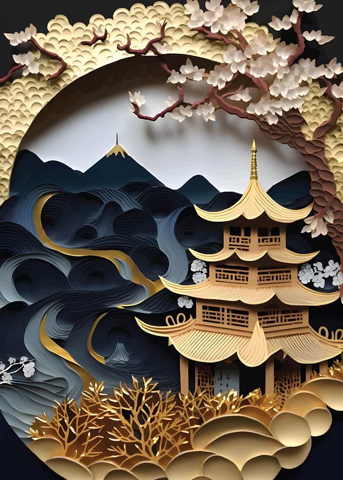 Japanese wall art