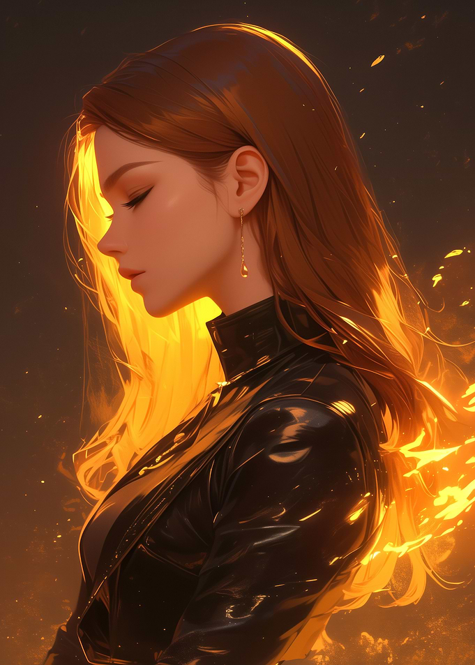 anime fire queen
