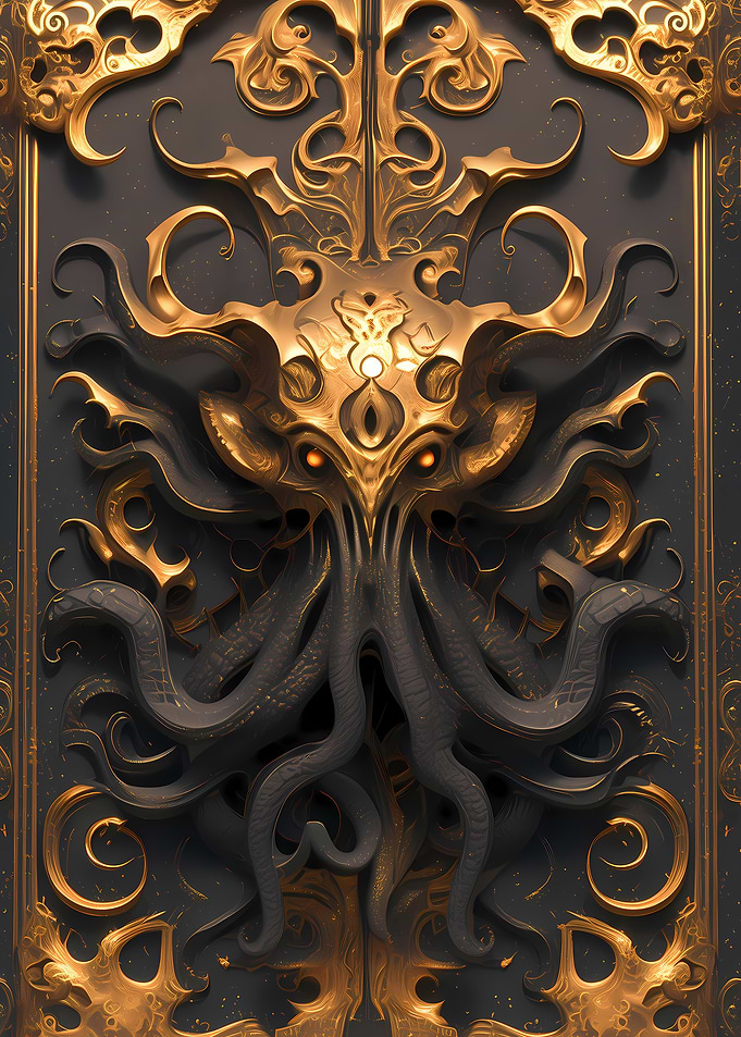 Devil Golden Cthulhu