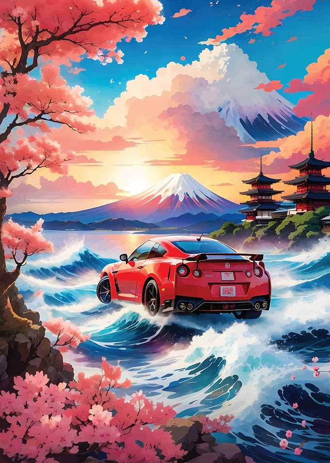 Fuji Nissan GTR 35