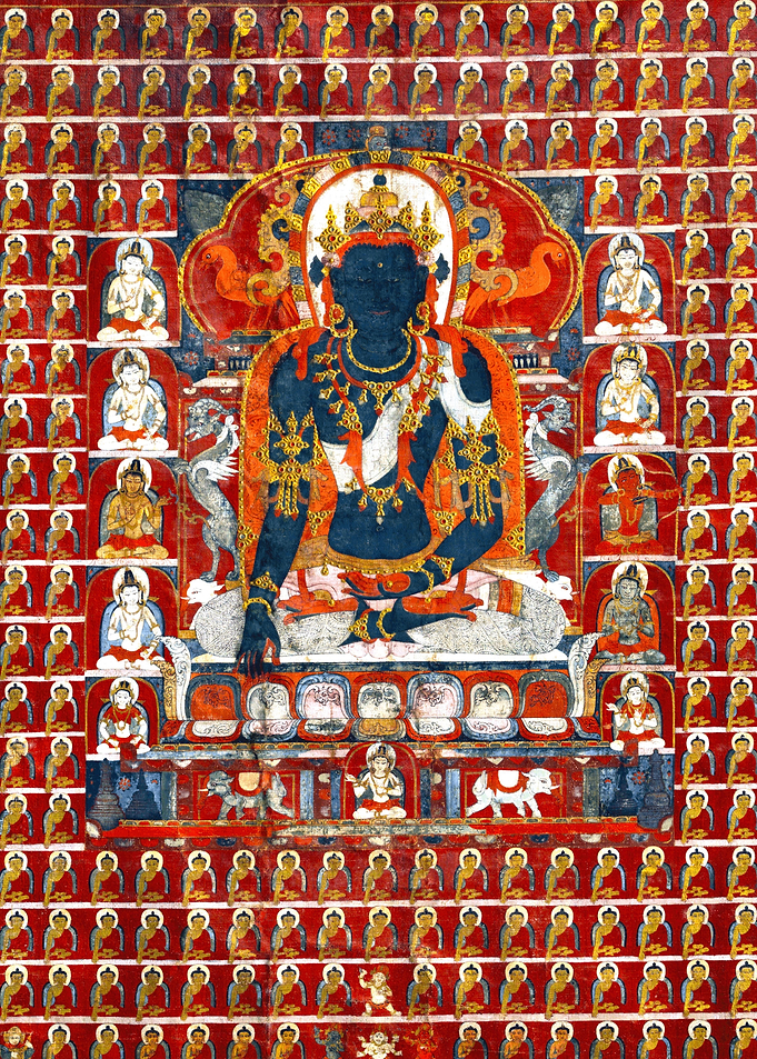 Akshobhya Buddhist Thangka