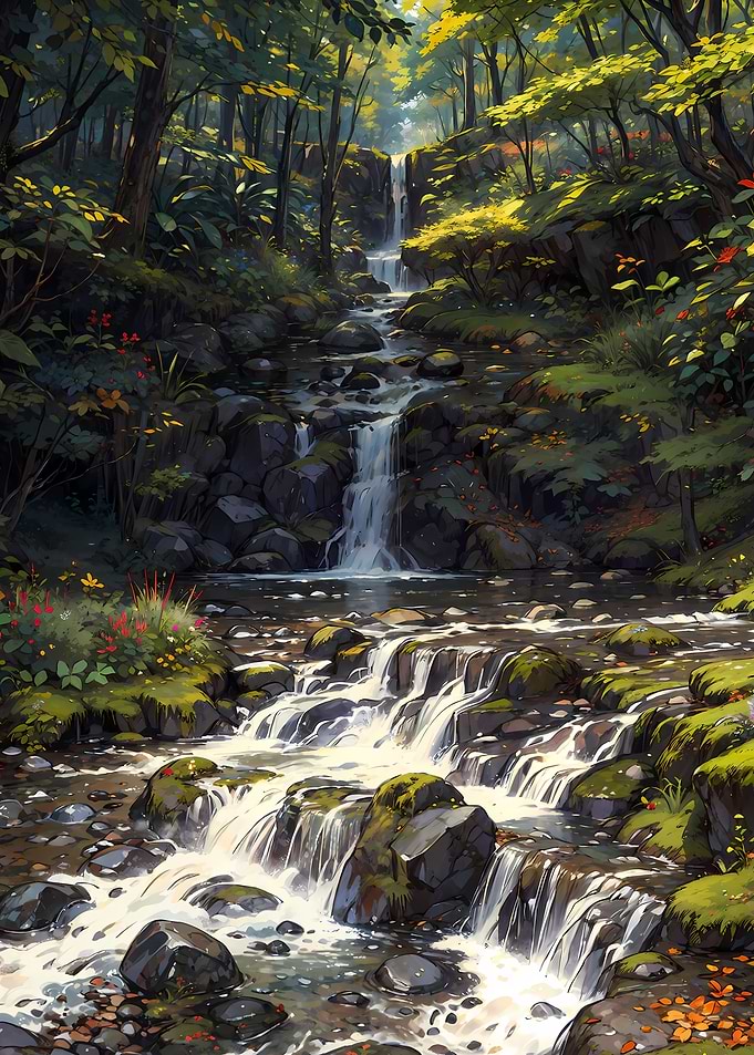 Cozy Waterfall