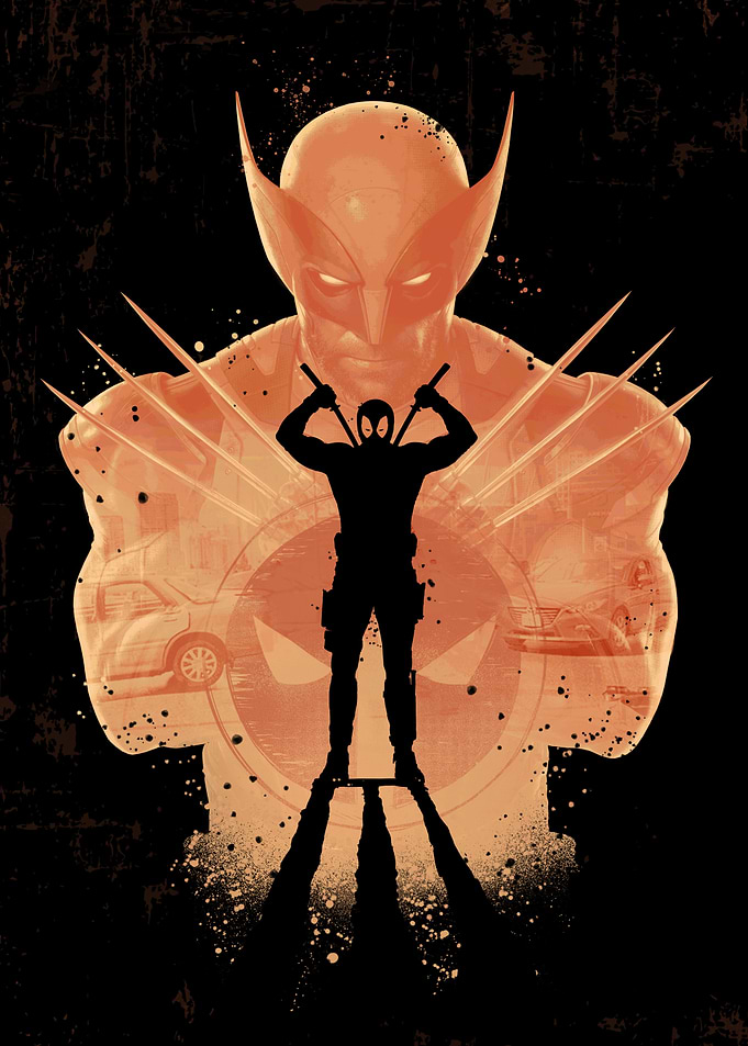 Wolverine Double Exposure