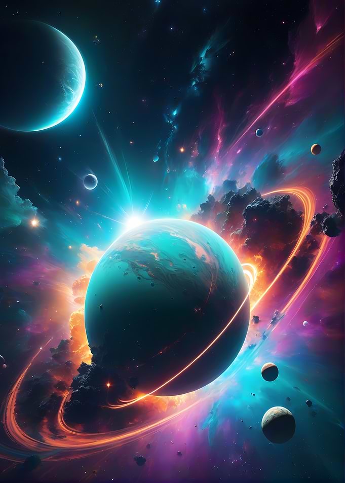 Exploding Planet