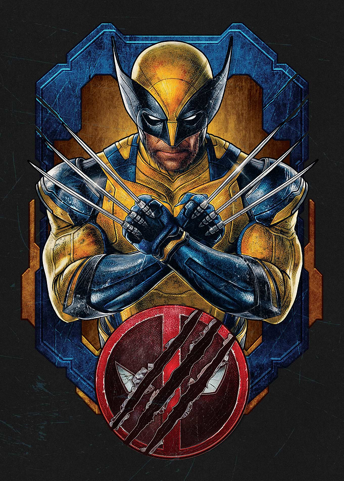 Wolverine Illustrated Logo