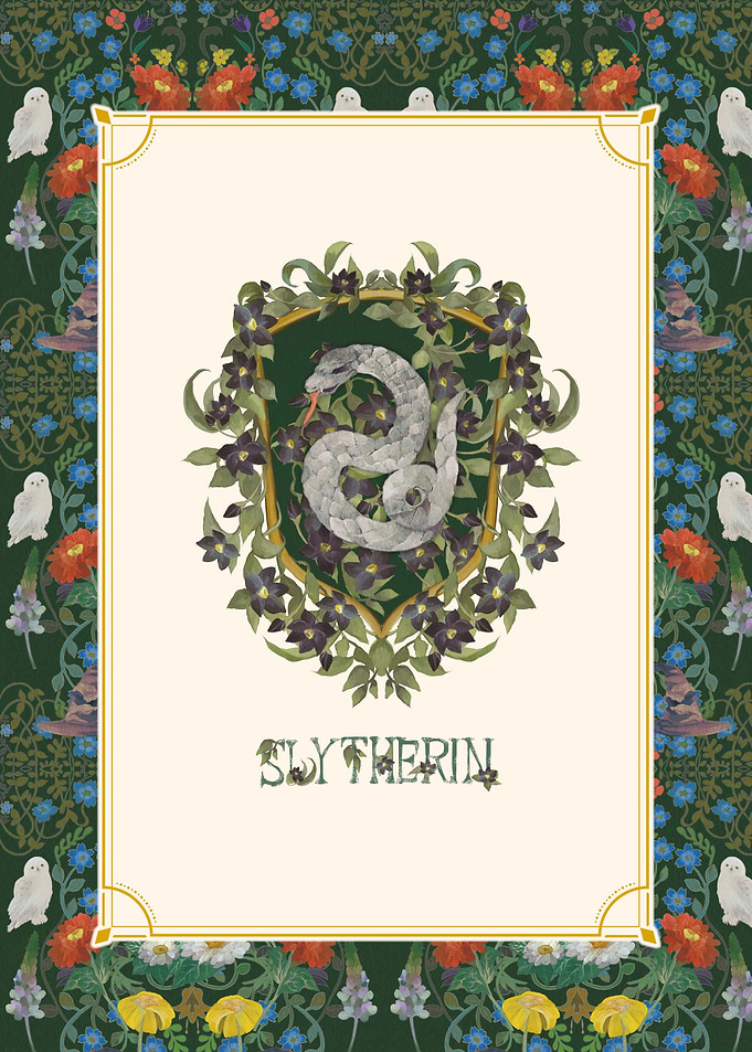 Slytherin Floral