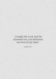 psalms 34 verse 4