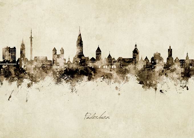 Paderborn Skyline Germany