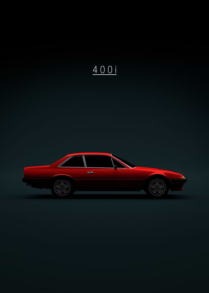 Ferrari 400i 1982 Red