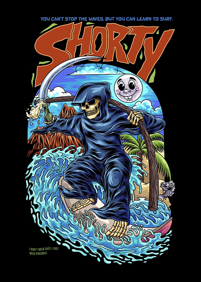 Grim Reaper Surfer