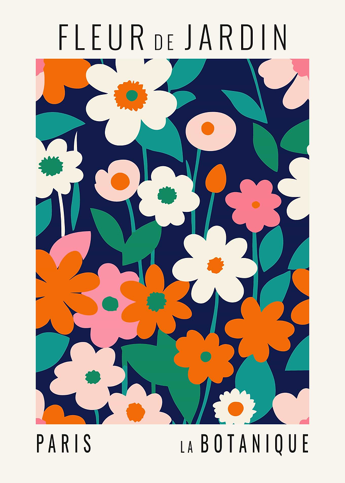 Colorful Flowers Art