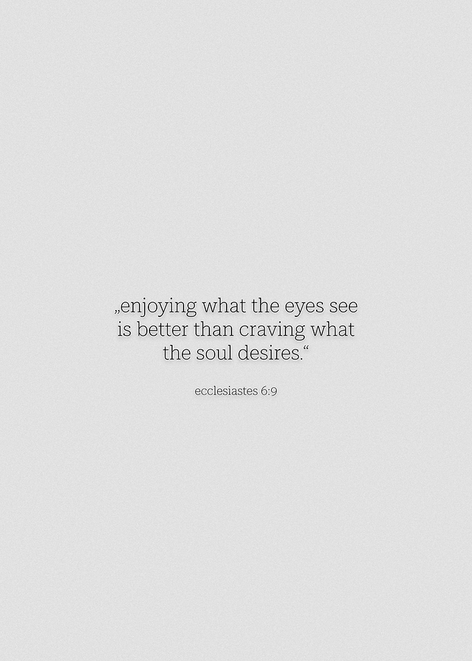 ecclesiastes 6 verse 9