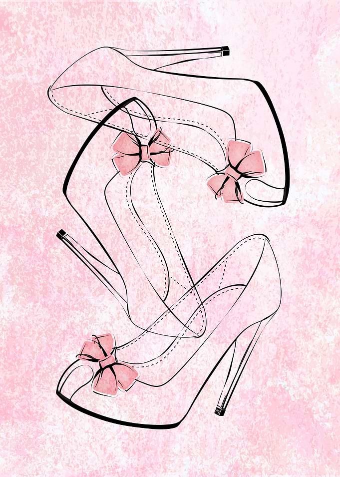 Pink High heels