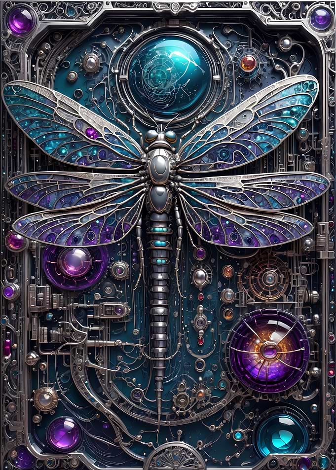 Steampunk Dragonfly