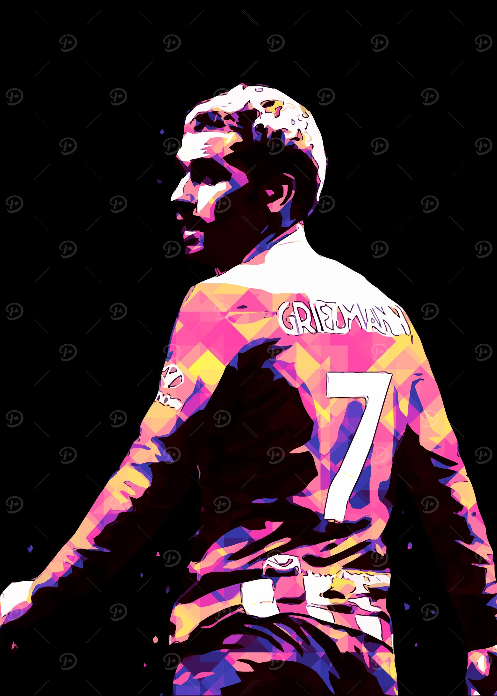 A. Griezmann Pop Art