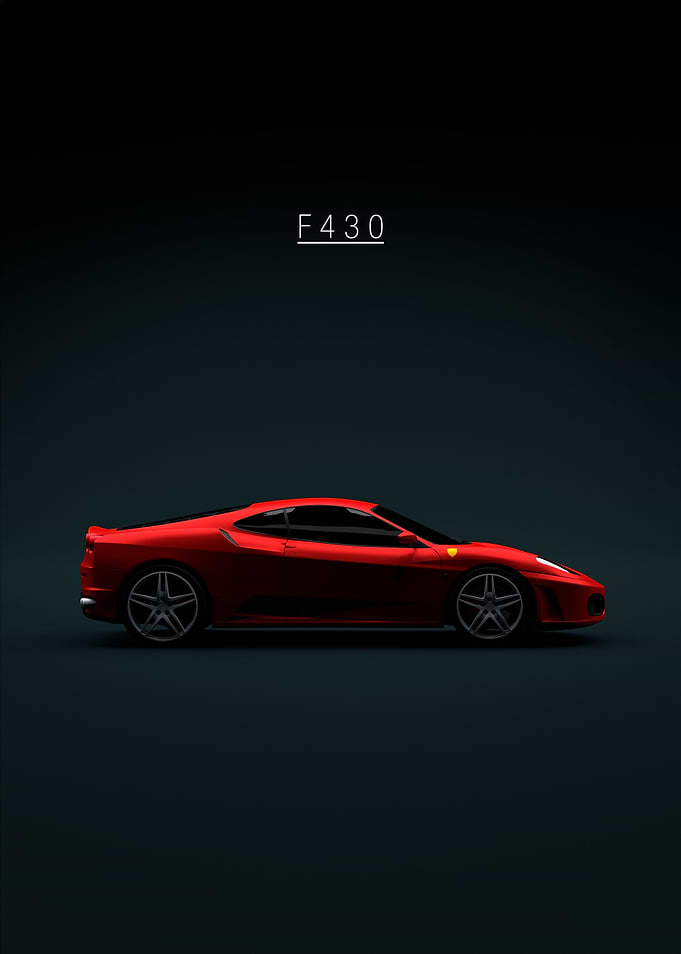 2004 Ferrari f430 Red