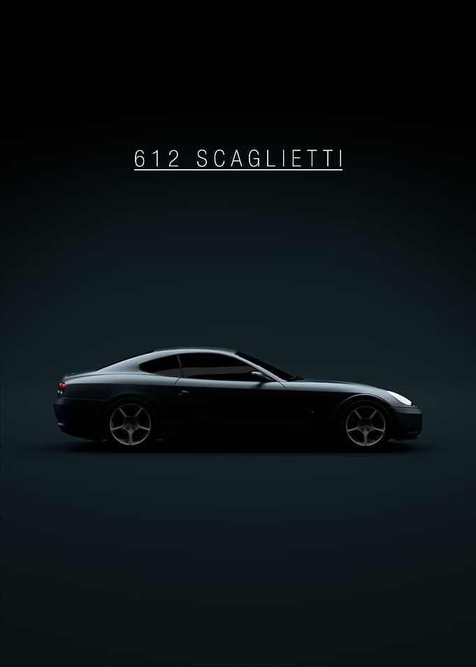 2004 612 Scaglietti Black
