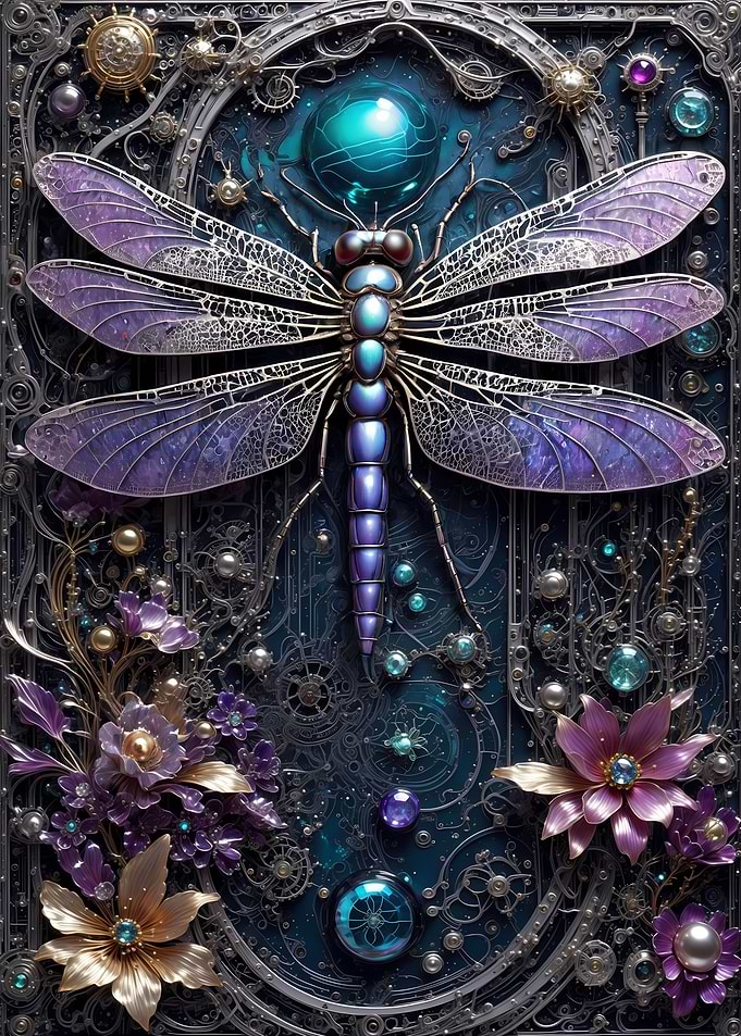 Cybernetic Dragonfly