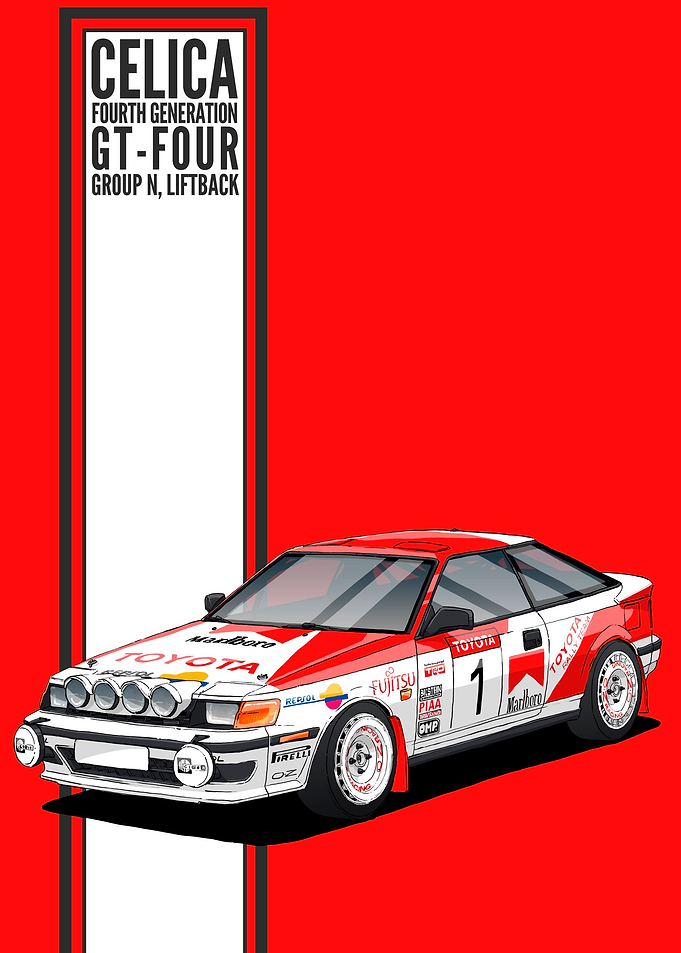 Toyota Celica Rally Car