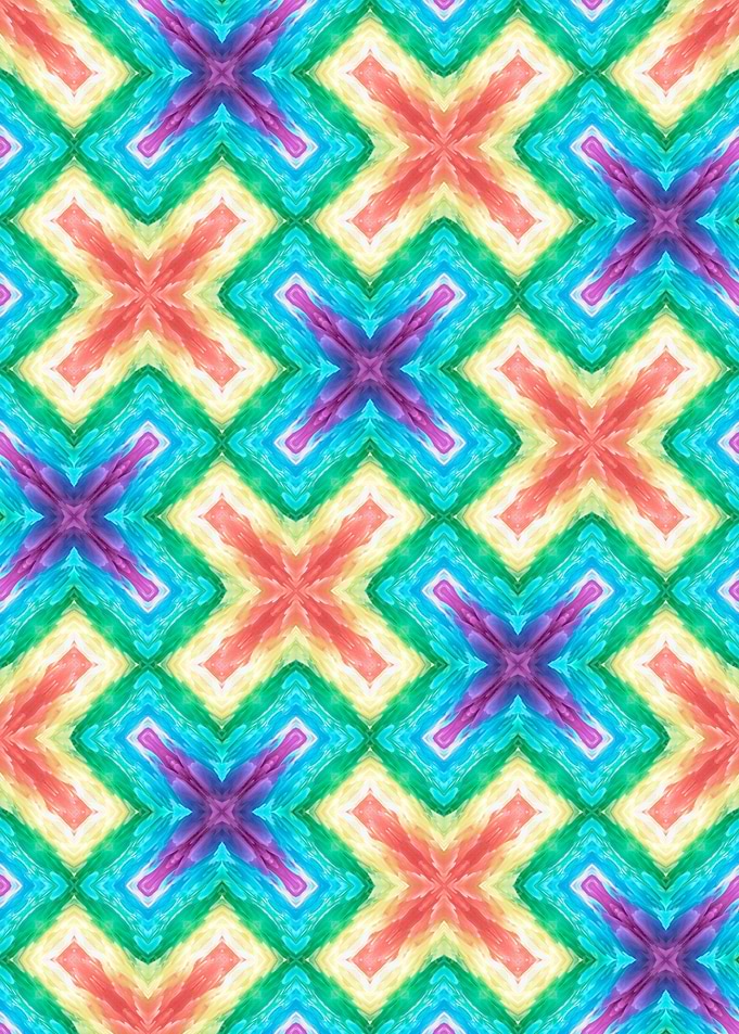 Diffusion Abstract Pattern