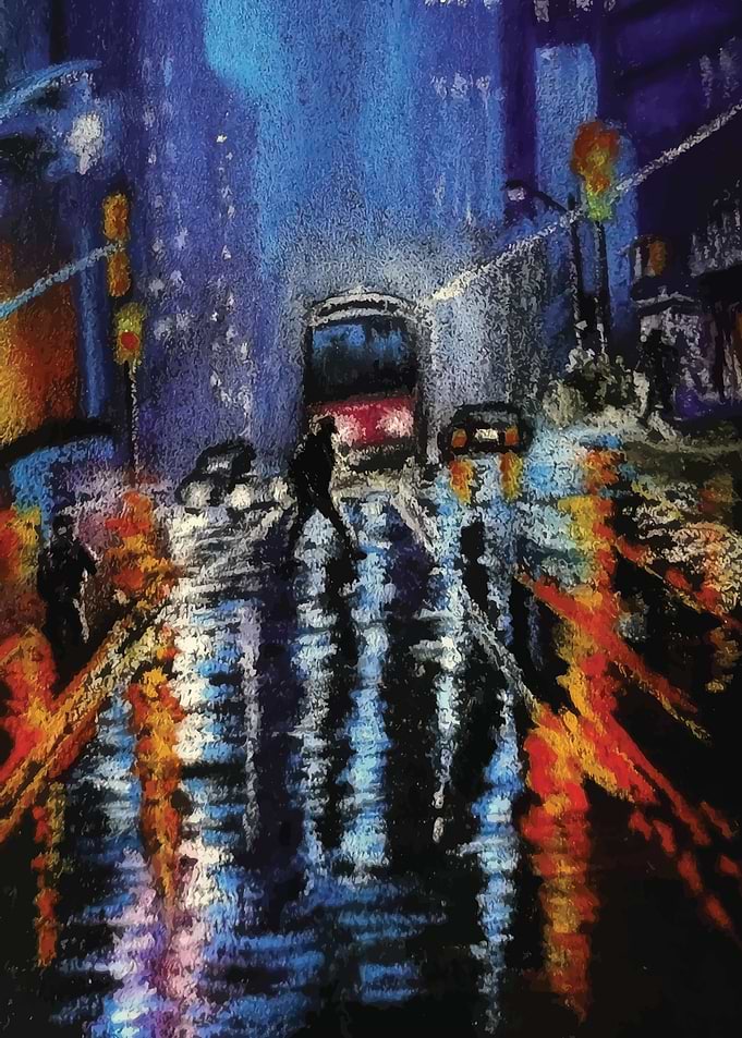 CITY SPACE ABSTRACT ART