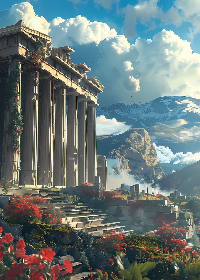 Athenas Parthenon temple