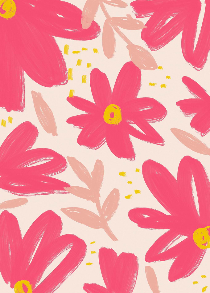 Pink garden