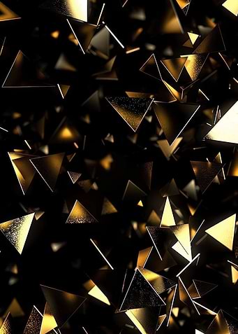 Golden Triangle Chaos