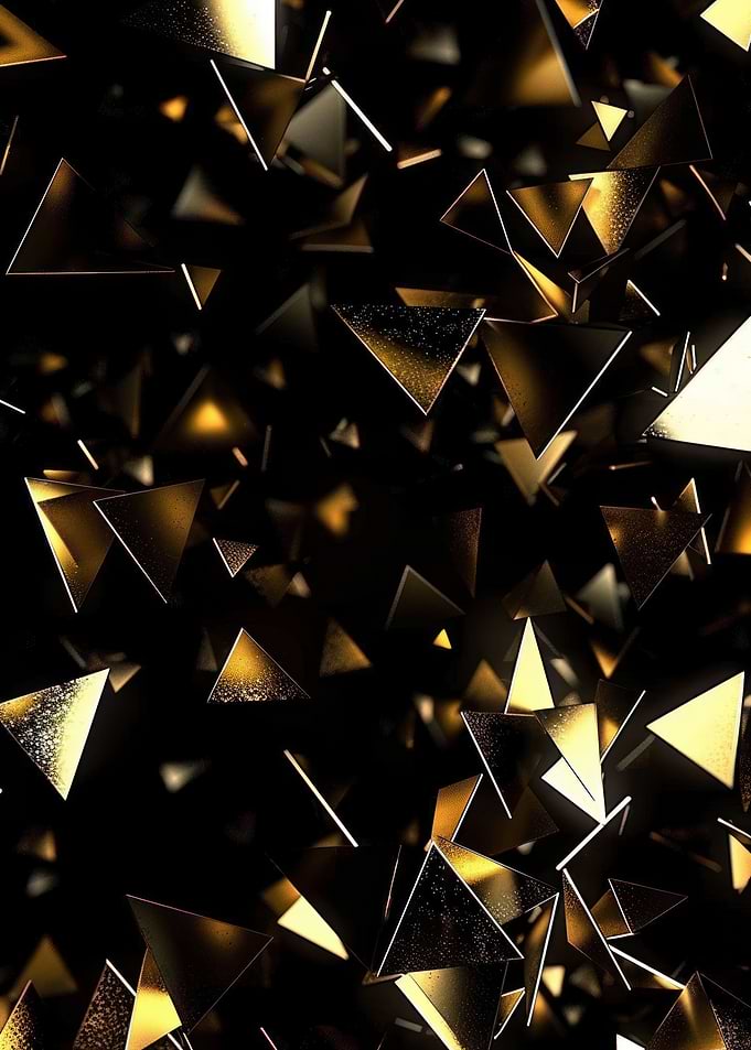 Golden Triangle Chaos
