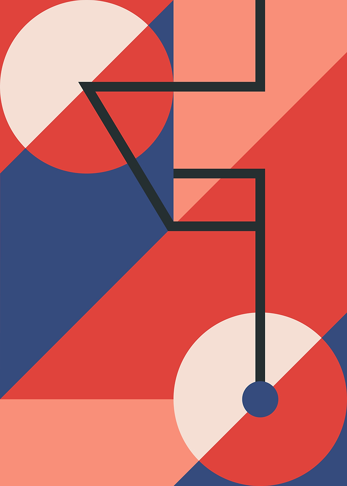 Abstract bicycle