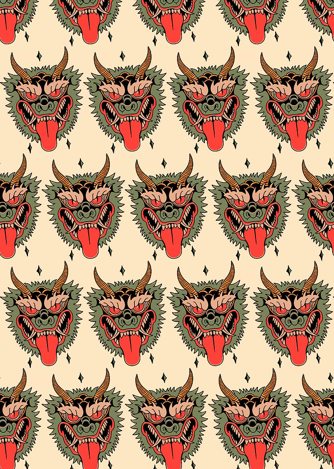 green dragon oriental