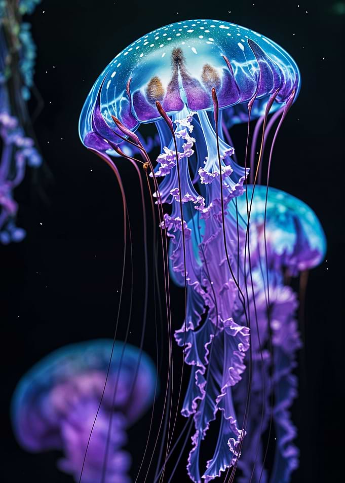 Blue Jellyfish