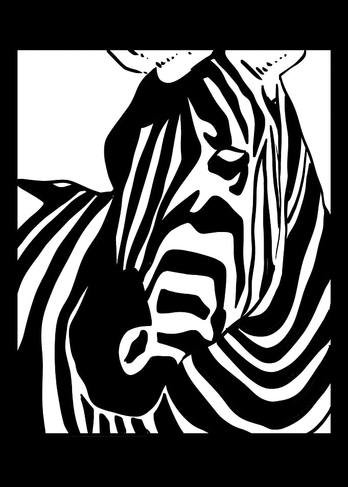 Zebra Head Animal keepers