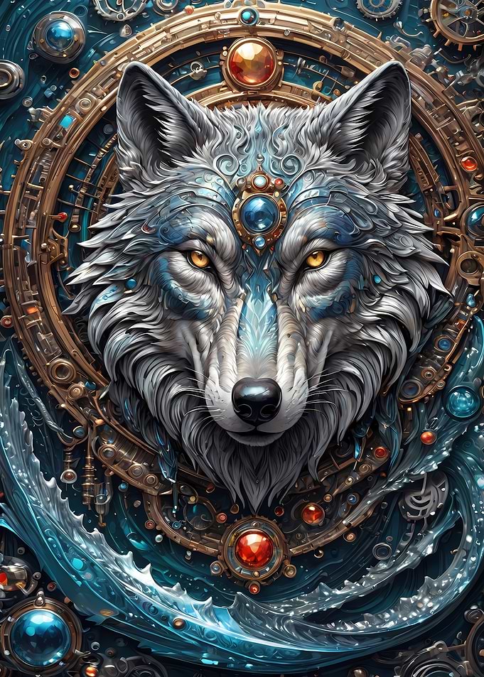 Wolf Metal Waves