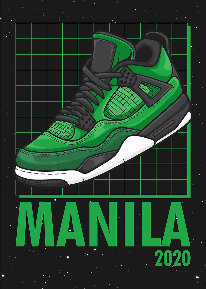Green Retro Shoes
