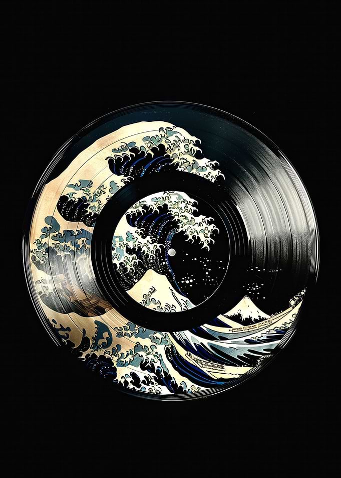 Vinyl Japanese wave