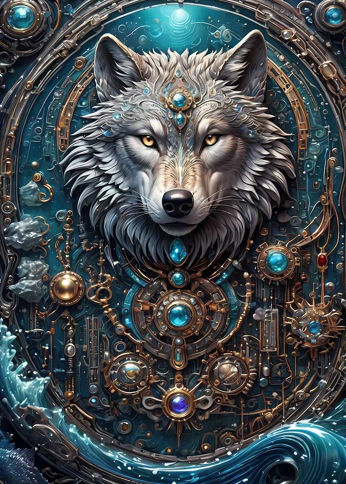Astral Guardian Wolf