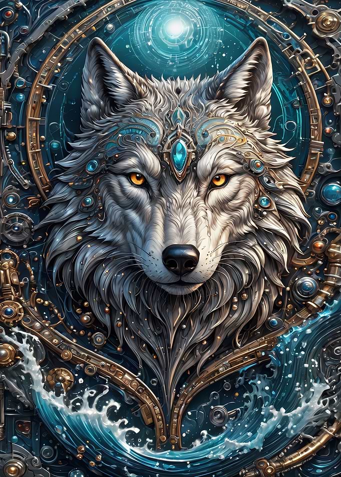 Ocean Wolf Steampunk