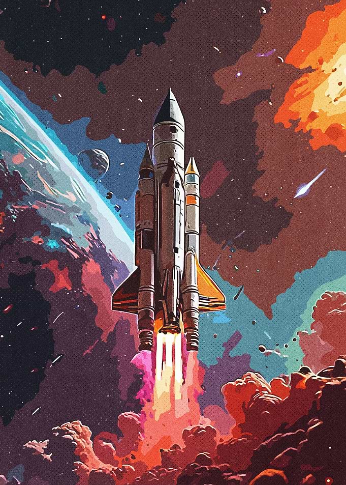 Cosmic Rocket