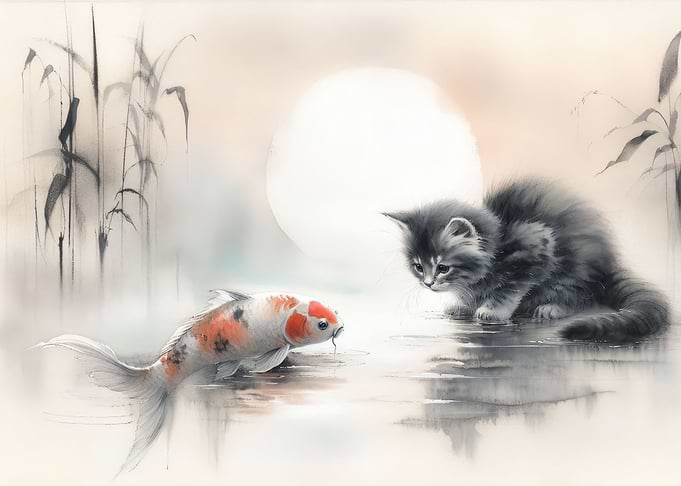 Curiosity at the Pond