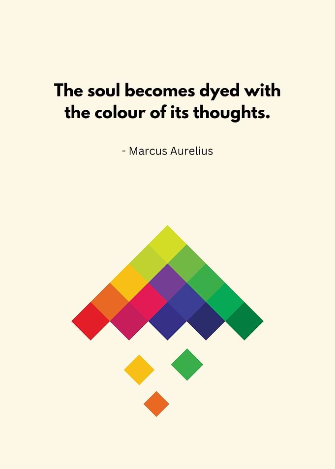 Marcus Aurelius Text Art