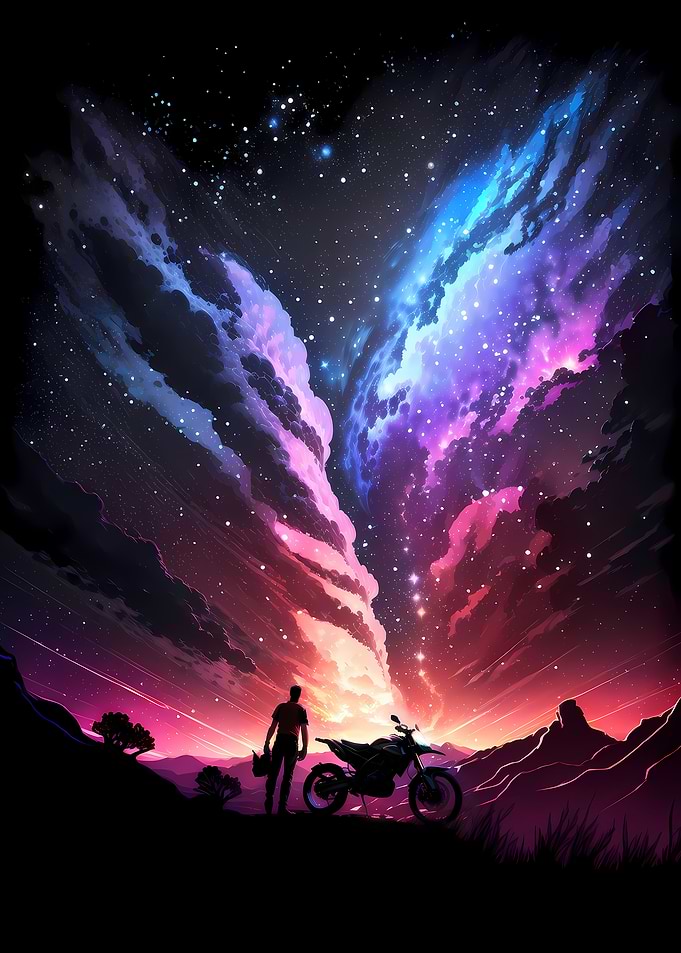 Galaxy Biker