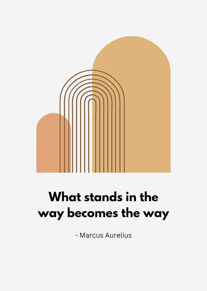Marcus Aurelius quote art
