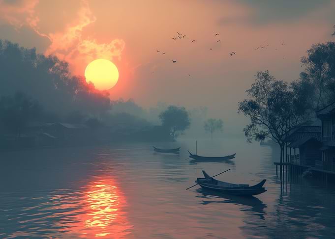 Vietnamese Jungle Scene