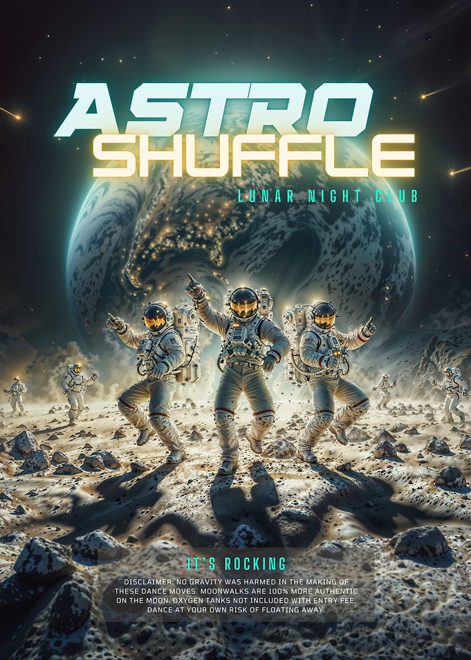 Astronaut Lunar Nightclub