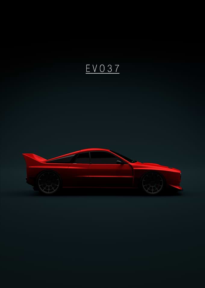 Lancia Kimera EVO37 Red