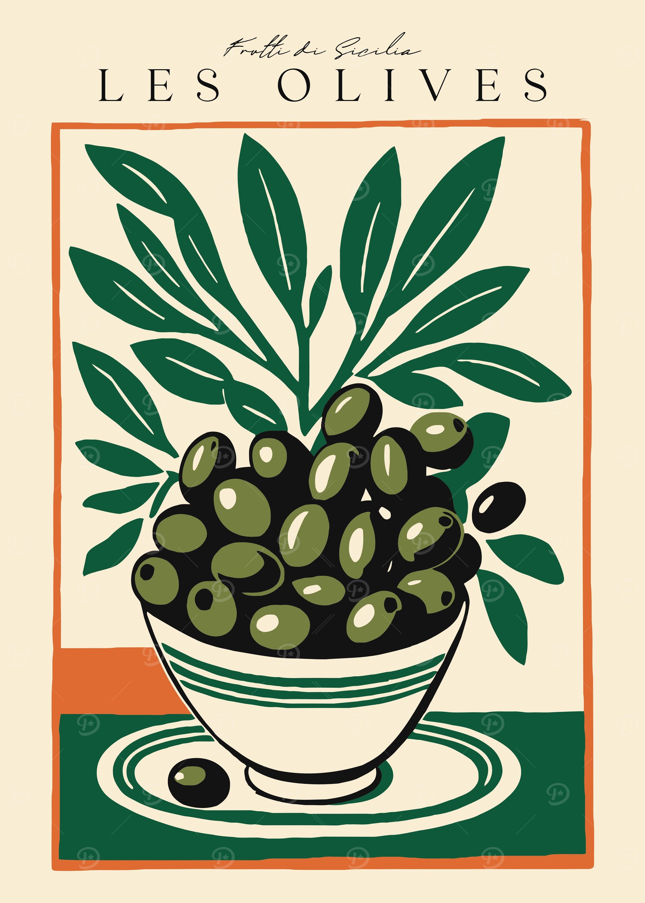 Retro Les Olives