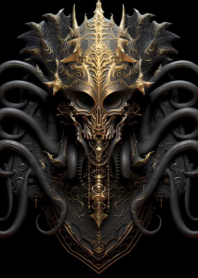 Black Golden Tentacles