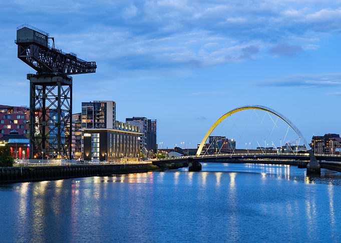 Evening In Glasgow